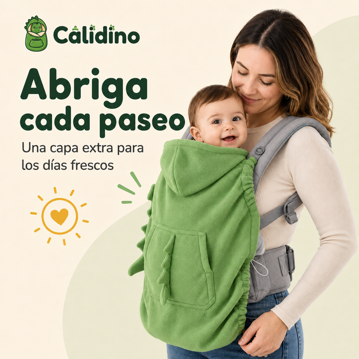 CapaDino de Abrigo para Portabebés
