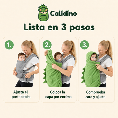 CapaDino de Abrigo para Portabebés